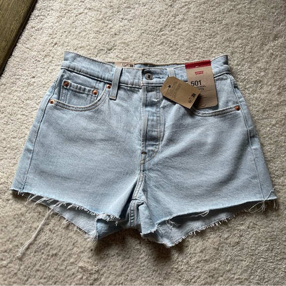 Levi's Pants - NWT Levi’s 501 Women's Cut Off Women Jean Shorts Size 25